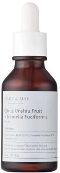 Сироватка для обличчя Mary&May Citrus Unshiu + Tremella Fuciformis зменшення гіперпігментації 30 мл (8809670680855)