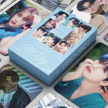 Фотокарточки K-POP lomo card карточки Stray Kids - 7- 55 шт