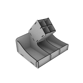 Органайзер для канцелярії DecorWood з дерева 20х8х9 см