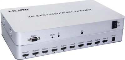 Контроллер видео стены 3x3 HDMI