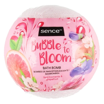 Бомбочка для ванни Sence Floral moments & grapefruit 120 г (8719874190329)