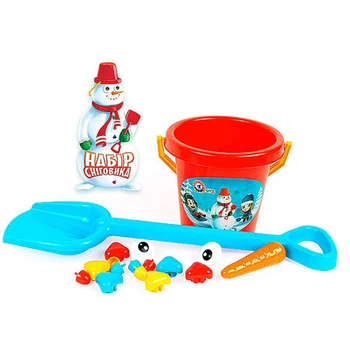 Игровой набор ТехноК для лепки снеговика 6498