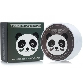 Гидрогелевые патчи SERSANLOVE Black Collagen Eye Gel Mask с экстрактом черного жемчуга и коллагеном, 60 шт