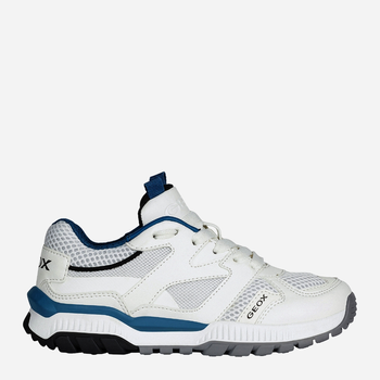 Підліткові кросівки для хлопчика Geox J02AXC-014BU-C1ZJ4 35 Білі (8054730445855)