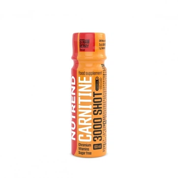 Жироспалювач Nutrend Carnitine 3000 Shot 60 мл Полуниця