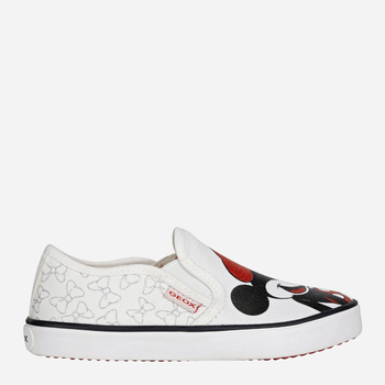 Buty wsuwane dziecięce dla dziewczynki Geox J02D5H-000AN-C0050 30 Białe (8054730573916)