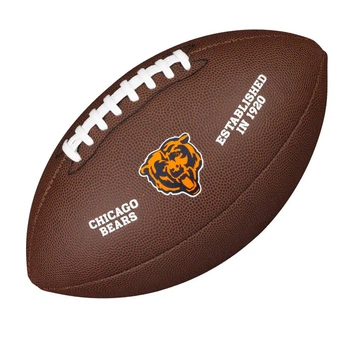 Мяч для американского футбола Wilson NFL Chicago Bears композитная кожа (WTF1748XBCH)