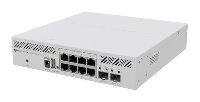 Комутатор керований MikroTik CRS310-8G+2S+IN