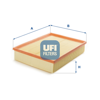 Повітряний фільтр для автомобіля UFI 30.268.00