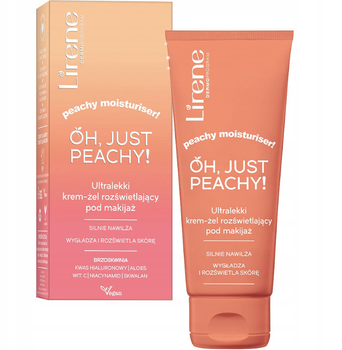 Preparat do mycia twarzy Lirene Oh, Just Peachy! Ultralight Cream-Gel 50 ml (5900717765412)