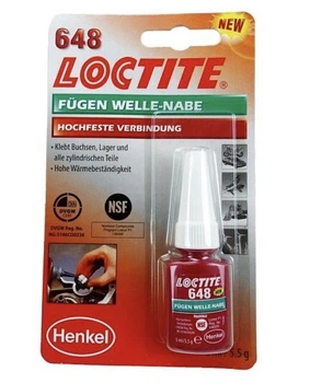 Фіксатор анаеробний Loctite 648 вал-втулка 5 мл (1804041)
