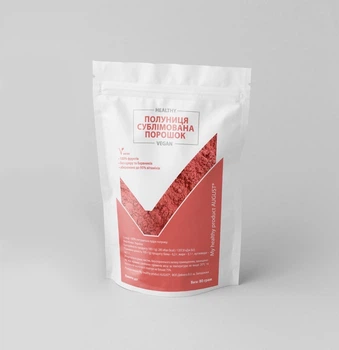 Полуниця сублімована порошок My healthy product AUGUST 80г