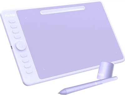 Графический планшет Parblo Intangbo M Фиолетовый (INTANGBOMP)