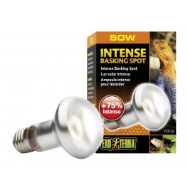 Дзеркальна лампа спрямованого обігріву для рептилій Exo Terra Intense Basking Spot S20, 50 Вт