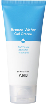 Гель-крем Purito Breeze Water Gel Cream охолоджувальний і зволожувальний крем для сухої та подразненої шкіри 80 мл (8809563102303)