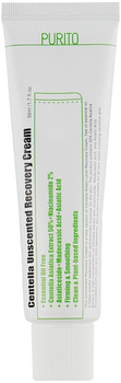 Krem do twarzy Purito Centella Unscented Recovery Cream bezzapachowy regenerujący na bazie wąkroty azjatyckiej 50 ml (8809563102471)