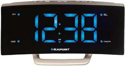 Настільний годинник-будильник Blaupunkt CR7BK