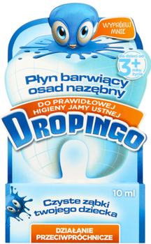 Рідина Dropingo для фарбування зубного нальоту 10 мл (5906071049632)