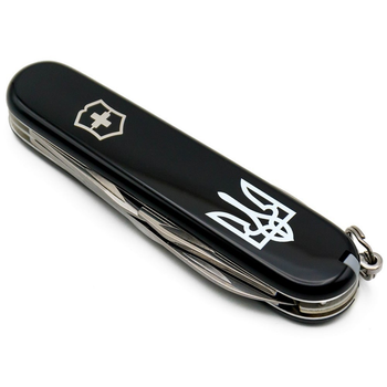 Швейцарский мультиинструмент Victorinox Spartan 91 мм Трезубец, Черный 1.3603.3_T0010u