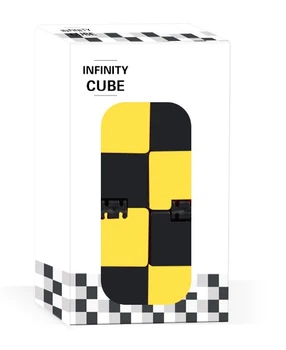Игрушка антистресс Infinity Cube Куб бесконечный кубик кубік инфинити (554006194) Желтый