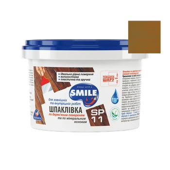 Шпатлевка по дереву Smile SP-11 олива 0.7 кг