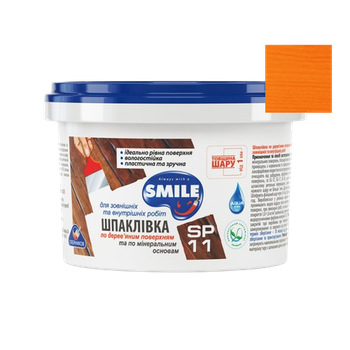 Шпатлевка по дереву Smile SP-11 каштан 0.7 кг
