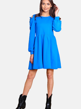 Плаття міні жіноче MODAGI A7 S/M Синє (5904996500252)
