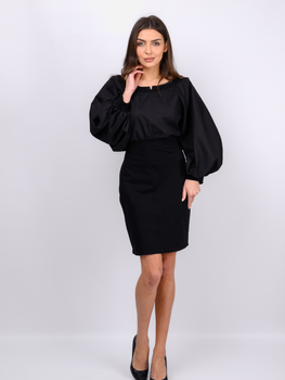 Плаття міні жіноче MODAGI A17 S/M Черное (5904996500542)