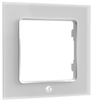 Рамка для настінного вимикача Shelly "Wall Frame 1" біла (3800235266229)