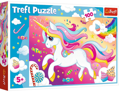 Puzzle Trefl Piękny jednorożec 100 elementów (5900511163865)