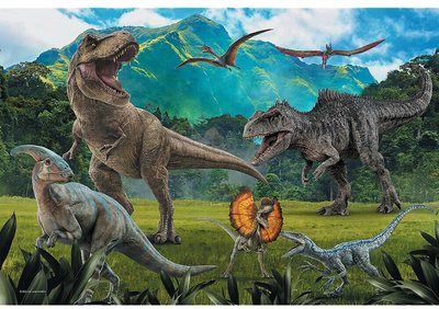 Puzzle Trefl Dinozaury Park Jurajski 100 elementów (5900511164411)