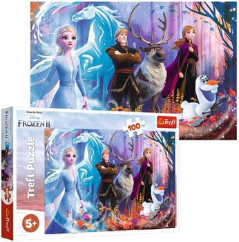 Puzzle Trefl Frozen 2 - Magia Krainy Lodu 100 elementów (5900511163667)