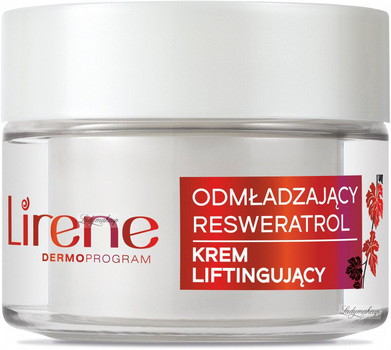 Krem do twarzy Lirene Resveratol Lifting Cream 50+ 50 ml (5900717766310)