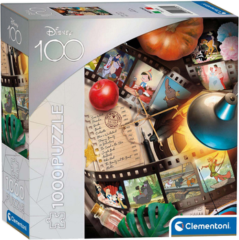 Пазл Clementoni Disney 100 Classic Movies 1000 елементів (8005125397204)
