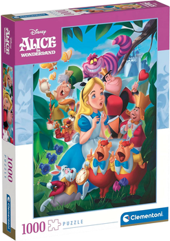 Пазл Clementoni Disney Аліса в країні чудес 1000 елементів (8005125396733)
