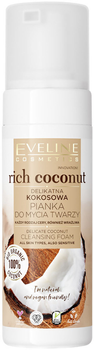 Preparat do mycia twarzy Eveline Rich Coconut Cleansing Foam 150 ml (5903416026877)