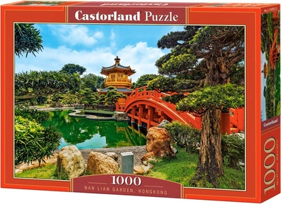 Puzzle Castorland Ogród Nan Lian Hongkong 1000 elementów (5904438104932)