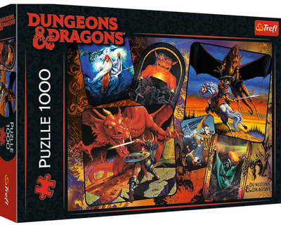 Puzzle Trefl Początki Dungeons Dragons 1000 elementów (5900511107395)