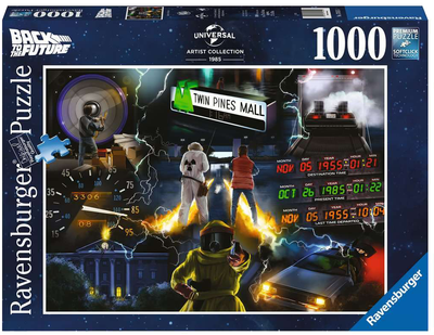 Пазл Ravensburger Назад у майбутнє 1000 елементів (4005556174515)