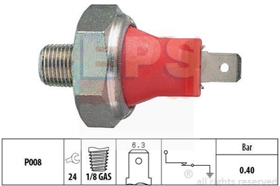 Датчик давления масла EPS 1800017 Hyundai Pony, H100, Galloper, Elantra, Lantra, Getz, Accent; Chevrolet Aveo; Mazda 3, 2, 6, 626; Suzuki Swift, SX4, Grand Vitara 1258A002, B36718501B, 9475021030