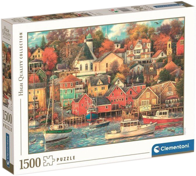 Puzzle Clementoni High Quality Port dobrych czasów 1500 elementów (8005125316854)