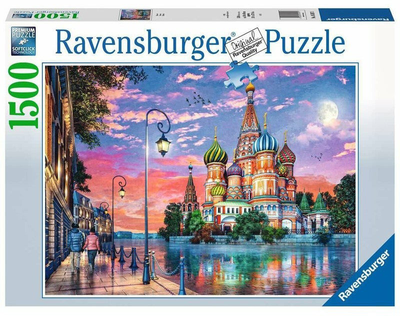 Puzzle Ravensburger Moskwa 1500 elementów (4005556165971)