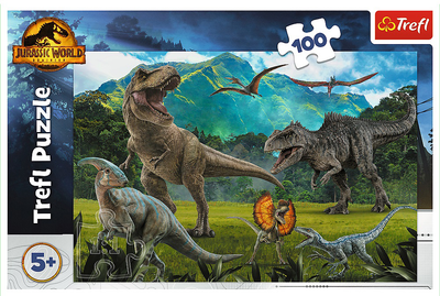 Puzzle Trefl Dinozaury z Parku Jurajskiego 200 elementów (5900511132878)