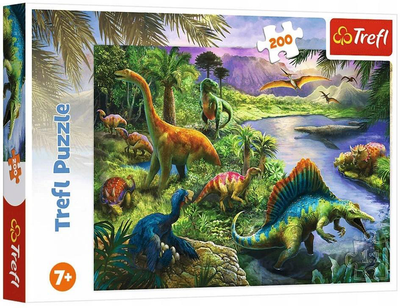 Puzzle Trefl Drapieżne dinozaury 200 elementów (5900511132816)