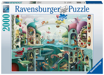 Puzzle Ravensburger Gdyby ryby umiały mówić 2000 elementów (4005556168231)
