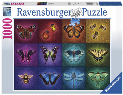 Пазл Ravensburger Красиві крилаті комахи 1000 елементів (4005556168187)