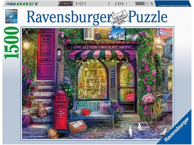 Puzzle Ravensburger Sklep z czekoladą 1500 elementów (4005556171361)