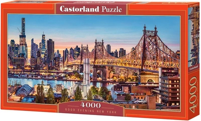 Puzzle Castorland Dobry Wieczor Nowy Jork 4000 elementów (5904438400256)