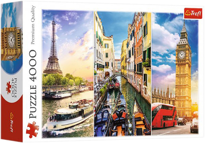Puzzle Trefl Wycieczka po Europie 4000 elementów (5900511450095)