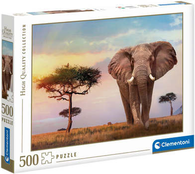 Puzzle Clementoni African Sunset 500 elementów (8005125350964)